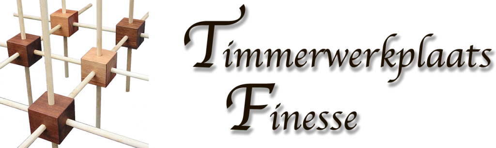 logo en letters Timmerwerkplaats Finesse